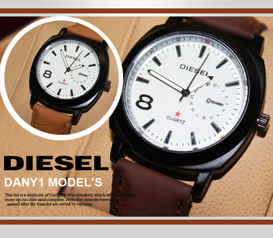 ساعت مچــی diesel مدل dany1