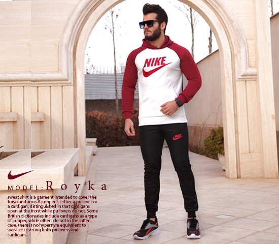 ست سویشرت وشلوار مردانه Nike مدل Royka
