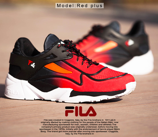 کفش مردانه Fila مدل Red plus