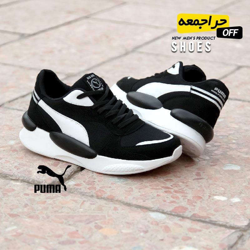 کفش مردانه Puma مدل Arvij (مشکی سفید)