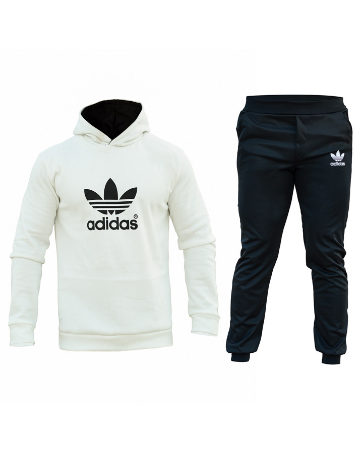 سویشرت-شلوار-مردانه-Adidas-مدل-Nelvi-(سفید)