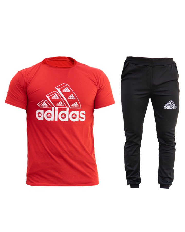 ست-تیشرت-وشلوار-adidas-مدل-berkan-(قرمز)