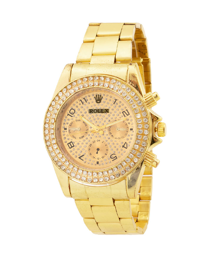 ساعت-مچی-مردانه-مدل-ROLEX-(طلایی)کد-6066