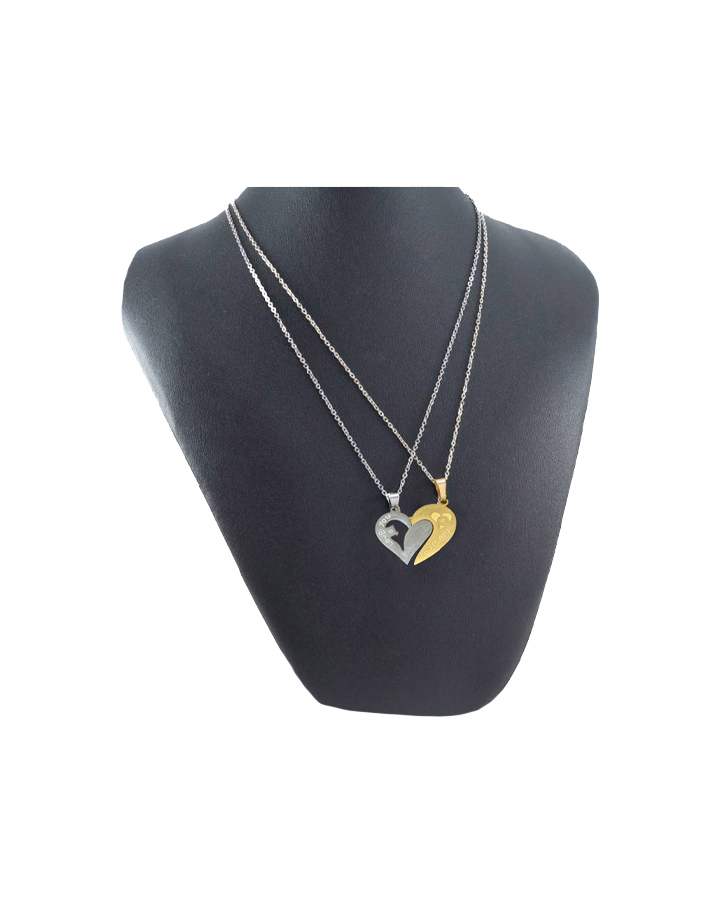 ست-گردنبند-زنانه-و-مردانه-Love-مدل-Fantom-کد6287