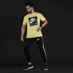 ست تیشرت وشلوار مردانه Nike مدل Zilan (زرد)