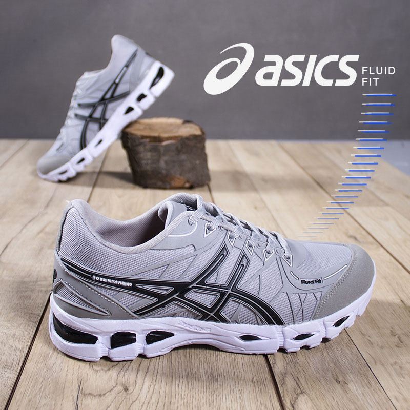 کفش مردانه Asics مدل Fluid fit (طوسی)