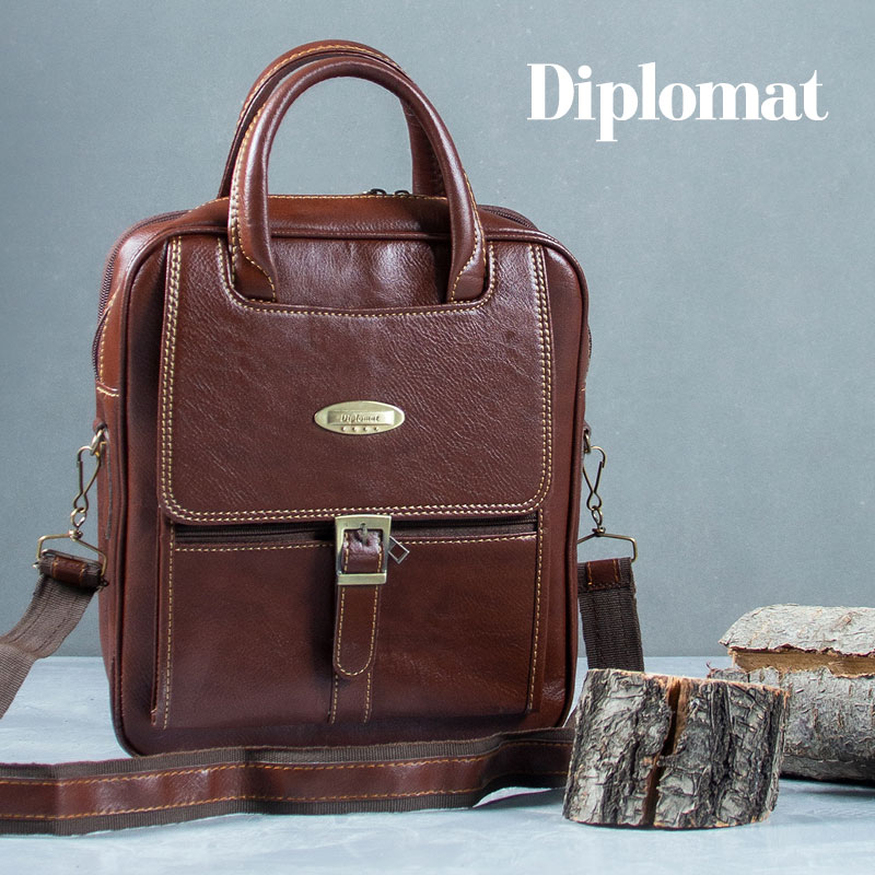 کیف اداری مدل Diplomat( قهوه ای)