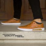 کفش مردانه مدل QUALITY (عسلی)