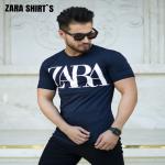 تیشرت مردانه مدل ZARA (سرمه ای)