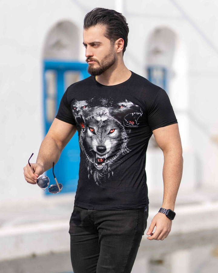 تیشرت مردانه مدل W831