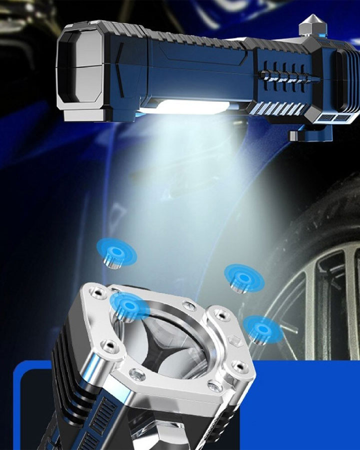 چراغ قوه دستی ۸کاره مدل Led torch